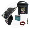 EBY Elektrikli Çit Cihazı Çantalı Güneş Panelli 24ah Akü