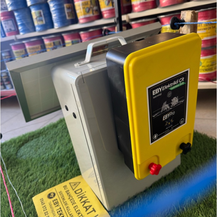 EBY Elektrikli Çit Pro Güneş Panelli Set