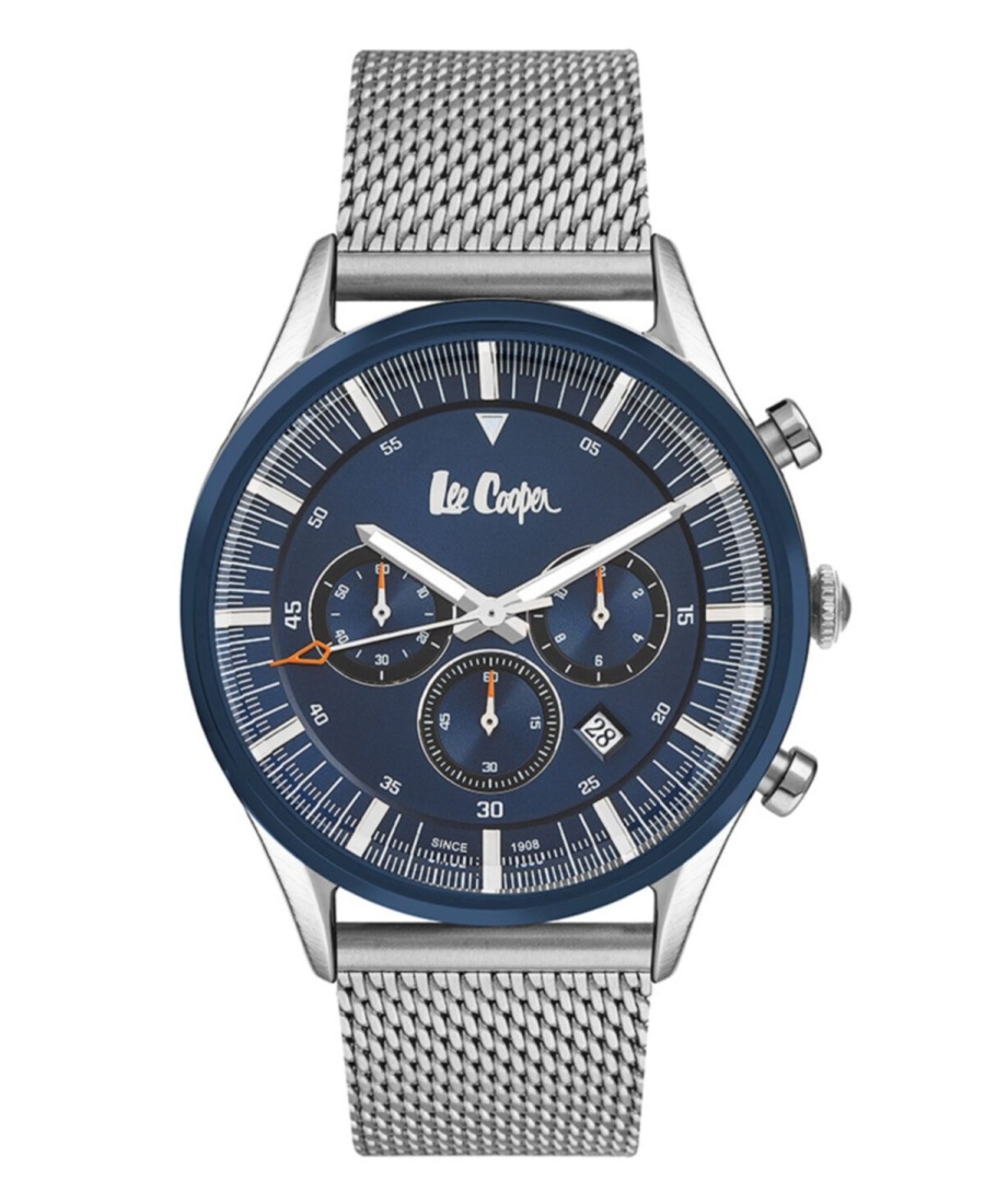 Lc07325.390 Lee Cooper Çelik Kordon Erkek Kol Saati 30 Mt Suya Dayanıklı