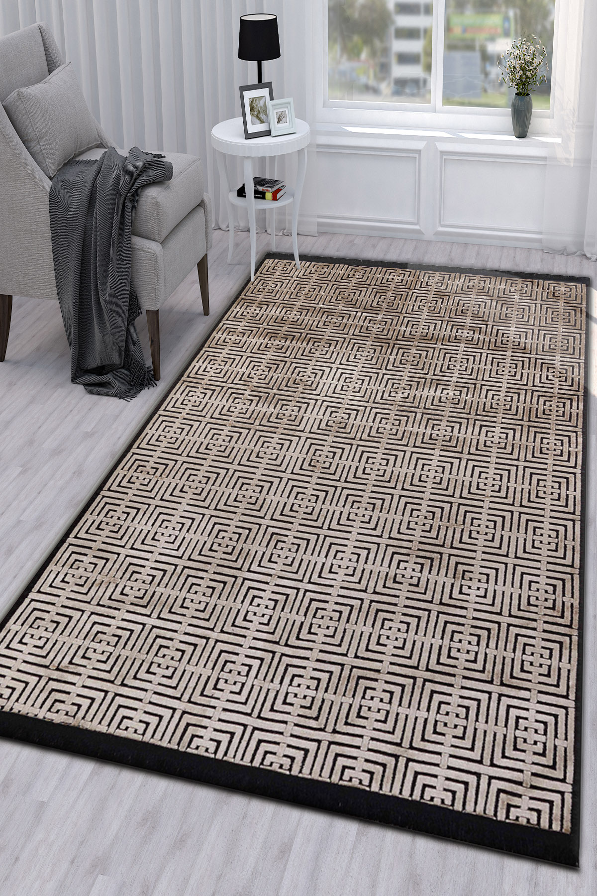 Yıkanabilir Lotus Halı