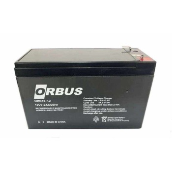 ORBUS 12V 7,2AH KURU TİP AKÜ