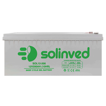 SOLİNVED 12V 200AH JEL AKÜ