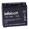İNFOBATT 12V 17AH KURU TİP AKÜ