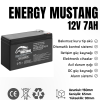 MUSTANG 12V 7AH KURU TİP AKÜ