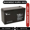 VISION 12V 7AH KURU TİP AKÜ