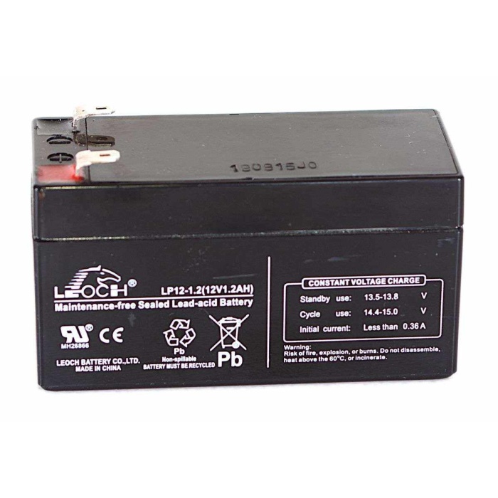 LEOCH 12V 1,2AH KURU TİP AKÜ