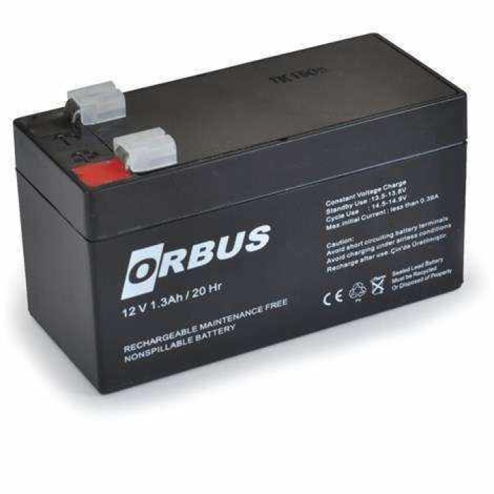 ORBUS 12V 1,3AH KURU TİP AKÜ