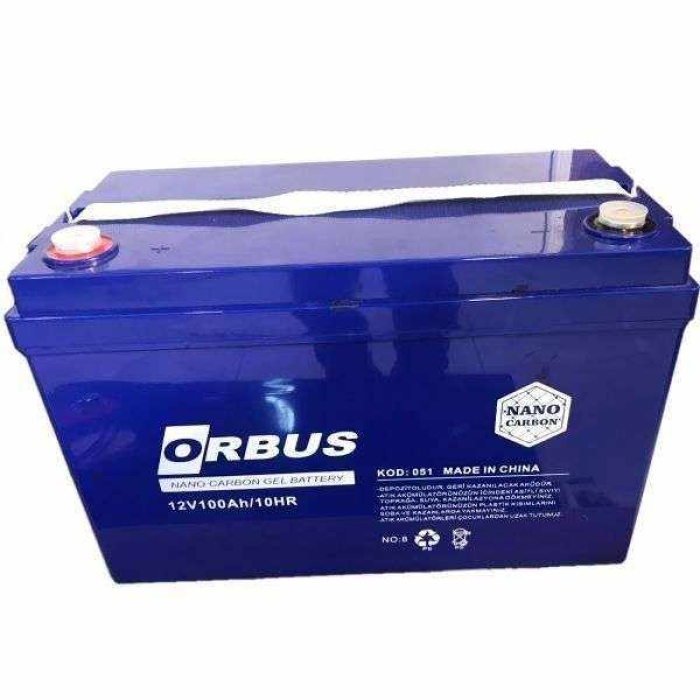 ORBUS 12V 100AH JEL TİP AKÜ
