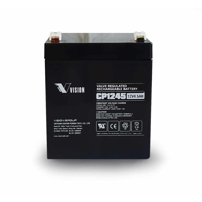 VISION 12V 4,5AH KURU TİP AKÜ