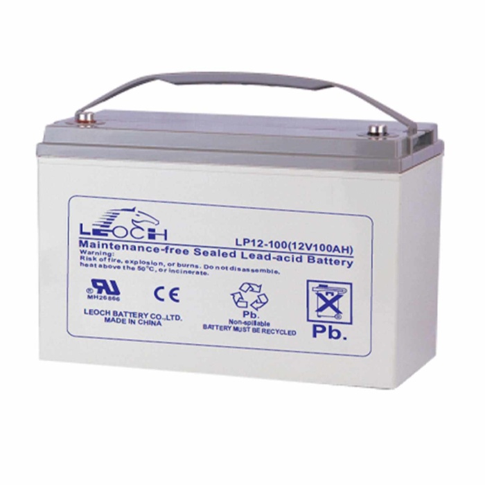 LEOCH 12V 100AH KURU TİP AKÜ