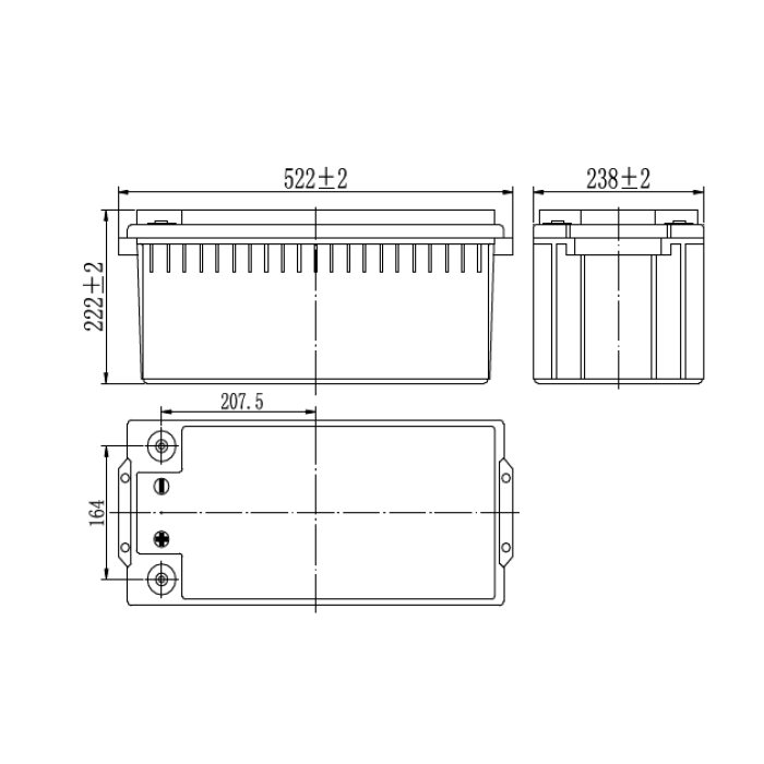 SOLİNVED 12V 200AH JEL AKÜ