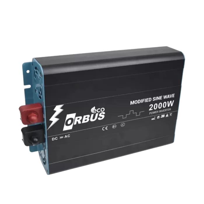 ORBUS ECO SERİSİ 12V 2000W TAM SİNÜS İNVERTER - OTSE2000W