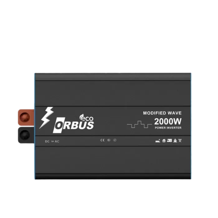 ORBUS ECO SERİSİ 24V 2000W TAM SİNÜS İNVERTER - OTSE24-2000W