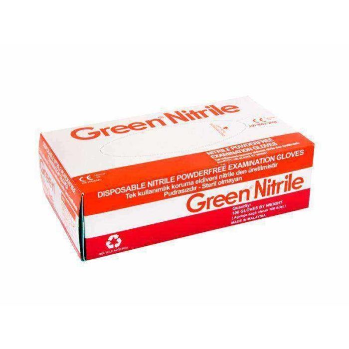 GREEN NİTRİL ELDİVEN MAVİ 100 LÜ