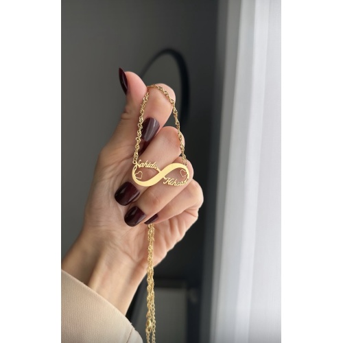 Çelik isimli sonsuzluk kolye