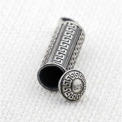 Gümüş İçi Açılabilen Muska Kabı Kolye