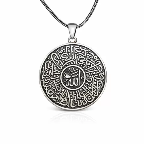 Gümüş Asr Suresi Erkek Kolye