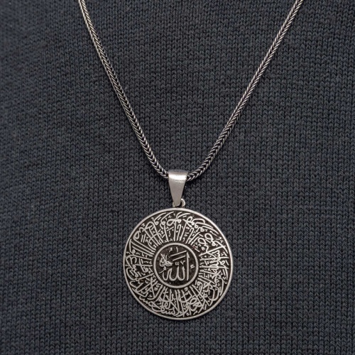 Gümüş Asr Suresi Erkek Kolye