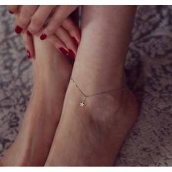 Yıldız detaylı halhal