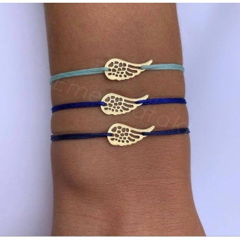 Makrome melek kanadı bileklik