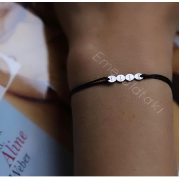 Harfli makrome bileklik