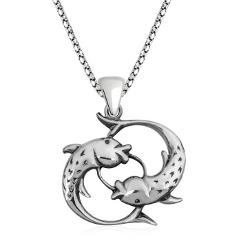 Gümüş Balık Kolye