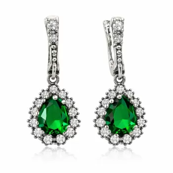 Gümüş Hürrem Sultan Bayan Küpe