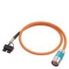 6FX5002-5DN36-1DA0 Power cable pre-assembled TYPE 6FX5002-5DN36 4X2.5 , (2X1.5)C C CONNECTOR SPEED-CONNECT SIZE 1.5 FOR SINAMICS S120 BOOKSIZE MOT