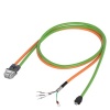 6FX3502-7CD01-1BA0 Dual cable pre-assembled 4x0.75/3x2x0.25 for motor S-1FL2 SH20/30/40 with S200, MOTION-CONNECT 350 Length(m)=10m Dmax power=7.5