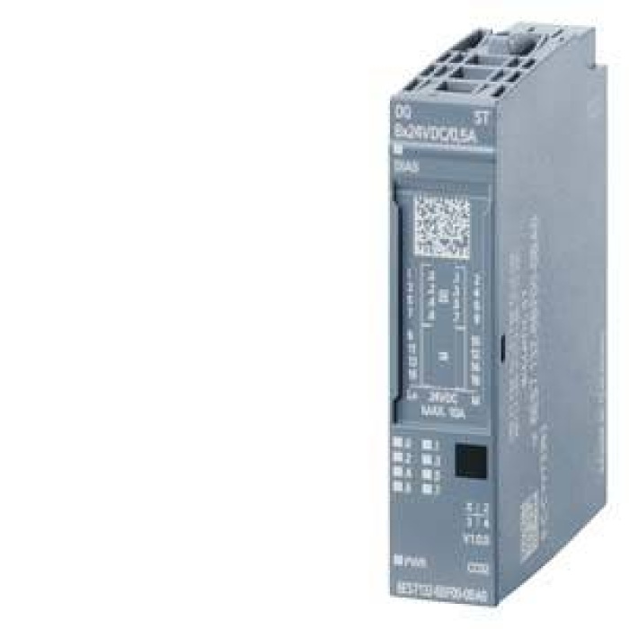 6ES7132-6BF00-0CA0 ET 200SP, DI module, DQ 8x 24VDC/0.5A High Feature, source output PNP, source output, Packing unit: 1 unit, suitable for BU typ