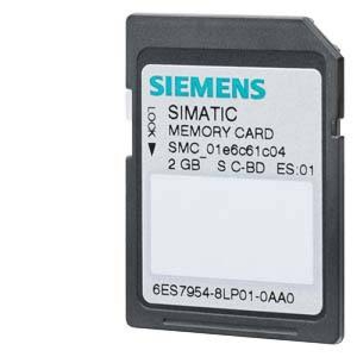 6ES7954-8LP03-0AA0 SIMATIC S7, MEMORY CARDS FOR S7-1X 00 CPU, 3, 3V FLASH, 2 GB