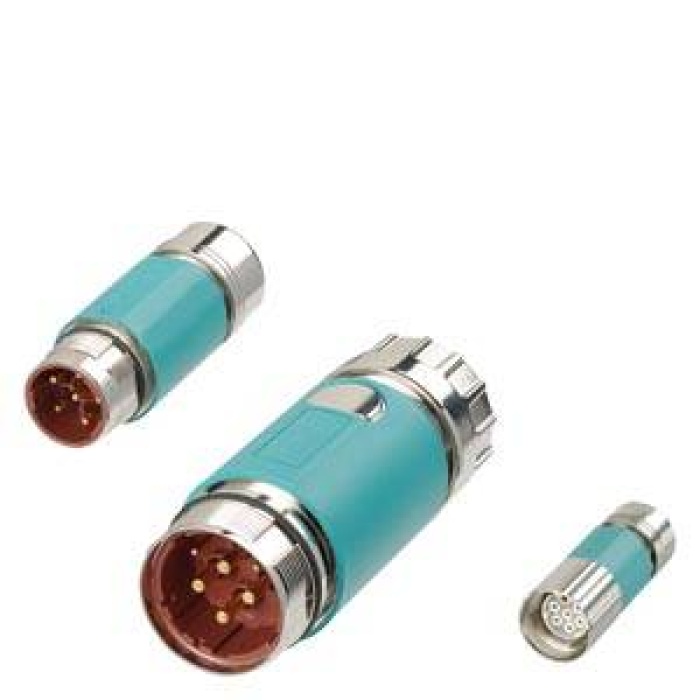 6FX2003-0SU01 9 pin Signal connector 9 Type Socket contacts 1 insulator with Pin contacts solder version