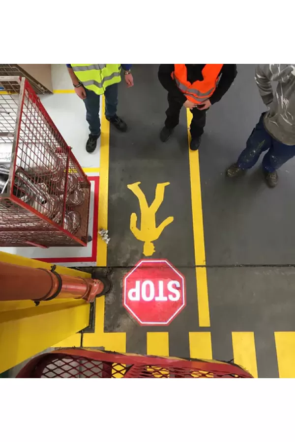 400W GOBO Sanal Forklift Logo Projektör