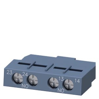 TRANSVERSE AUX. SWITCH, 2 S, SCREW CONNECTION, FOR CIRCUIT-BREAKERS SZ S00/S0