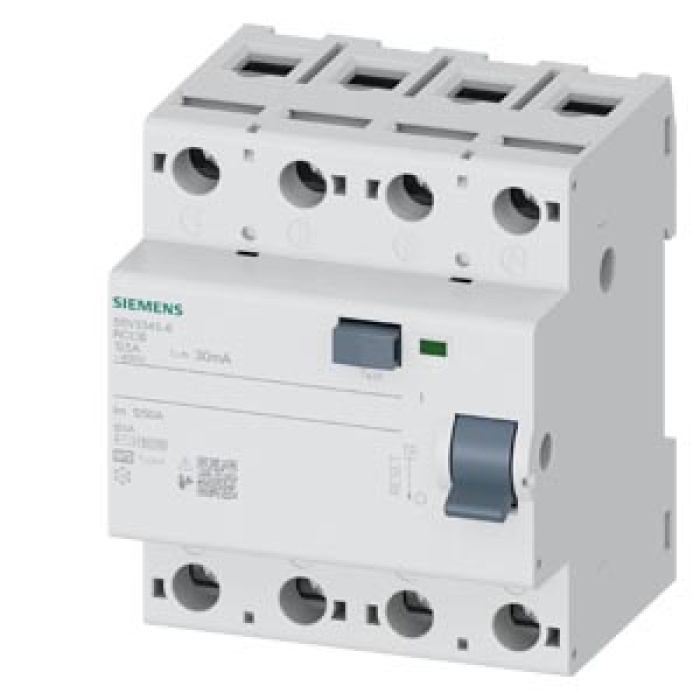 A TİPİ HATA AKIMI KORUMA ANAHTARI-FI (KAÇAK AKIM KORUMA RÖLESİ); 125A; 400V; 30mA; 3FAZ+NÖTR; 70mm