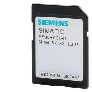Sımatıc S7, Memory Card For S7-1x00 Cpu/sınamıcs, 3,3 V Flash, 24 Mbyte