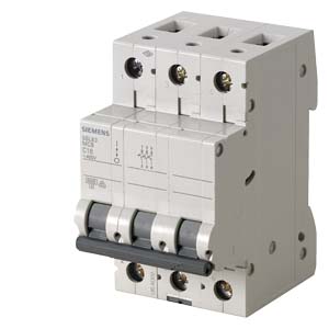 Miniature Circuit Breaker 230/400 V 6ka, 3-pole, C, 6a