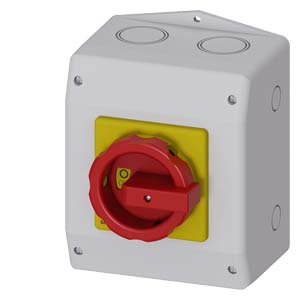 3ld2 Kutulu Tipler, Ip65, Tahrik Kolu Sarı/kırmızı, 63a , 22 Kw