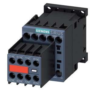 Contactor Relay, 4 No  4 Nc, 110 V Dc, Size S00, Screw Terminal, Captive Auxiliary Switch, For Suva Applications
