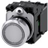 Sirius Act Metal Komple Işıklı Yay Dönüşlü Butonlar Renksiz 24 Ac/dc 1no