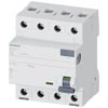 Hata Akımı Koruma Anahtarı, 4-pole, Type Ac, In: 25 A, 30 Ma, Un Ac: 400 V