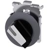 Sirius Act Mat Metal Yassı Tip 30 Mm 0-1 Pozisyonlu Işıklandırılabilir Kalıcı Mandal Buton Beyaz