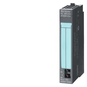 *** Spare Part *** Sımatıc Dp, 5 Electronic Modules, Et 200s: 2 Relay Per Module, İsolated Change-over Contacts, 24 V-48 V Dc/5 A, 24 V-230 V Ac/5 A, 15 Mm Width, Substitute Value Output, 5 Units Per