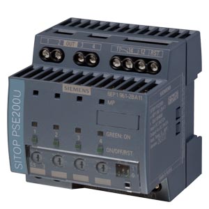 Sıtop Pse200u 3 A Selectivity Module 4-channel İnput: 24 V Dc/12 A Output: 24 V Dc/4x 3 A Threshold Value Adjustable 0.5-3 A With Common Signaling Contact *ex Approval No Longer Available*