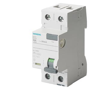 A Tipi Hata Akımı Koruma Anahtarı-fı (kaçak Akım Koruma Rölesi); 25a; 230v; 30ma;  Faz+nötr; 70mm