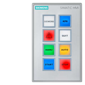 Sımatıc Hmı Kp8 Pn Key Panel, 8 Short-stroke Switches With Multi-colored Leds