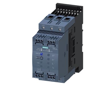 Sırıus Yumuşak Yol Verici S3 106 A, 55 Kw/400 V,  200-480 V Ac, 110-230 V Ac/dc Vidalı Bağlantı
