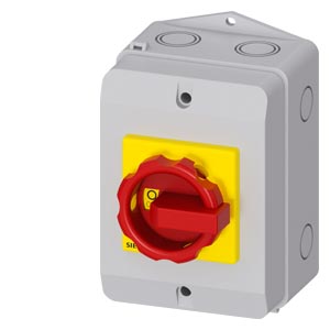 Pako Şalter Kutulu Tip 3ld2, Ip65, Sarı/kırmızı, 32a, 11,5 Kw