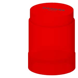 Continuous Light Element, With İntegrated Led, Red, 24 V Ac/dc, Diameter 50 Mm