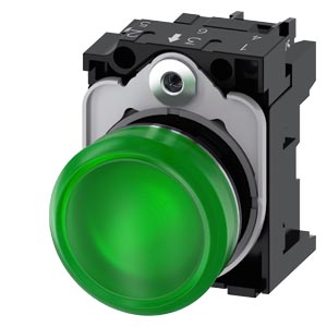 Sirius Act Metal Komple Sinyal Lambalar Yeşil 24 Ac/dc